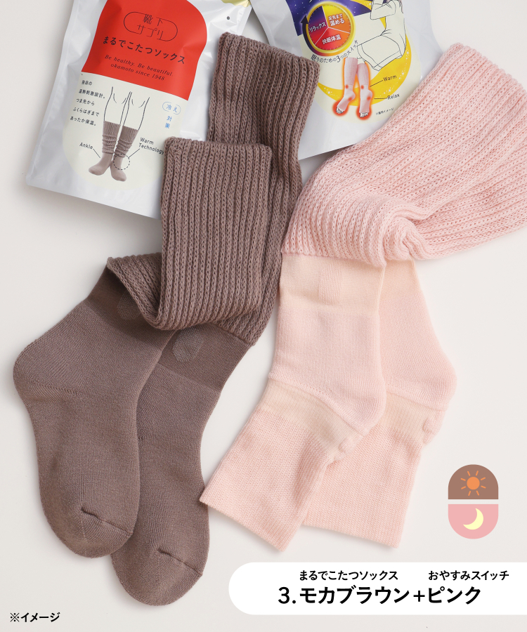 ギフト用トートバッグ（2足セット）】靴下サプリ まるでこたつ