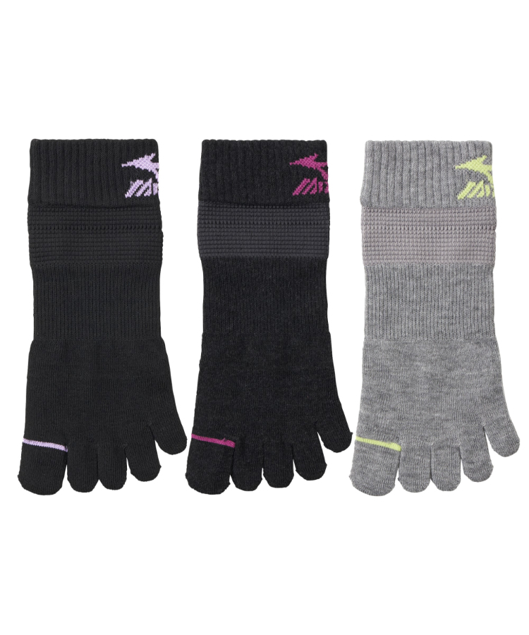 Mizuno ソックス ミズノ（MIZUNO）（レディース）ショートソックス 3足組