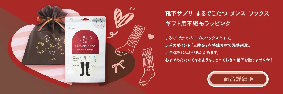 【ギフト用不織布ラッピング】靴下サプリ まるでこたつ メンズ ソックス