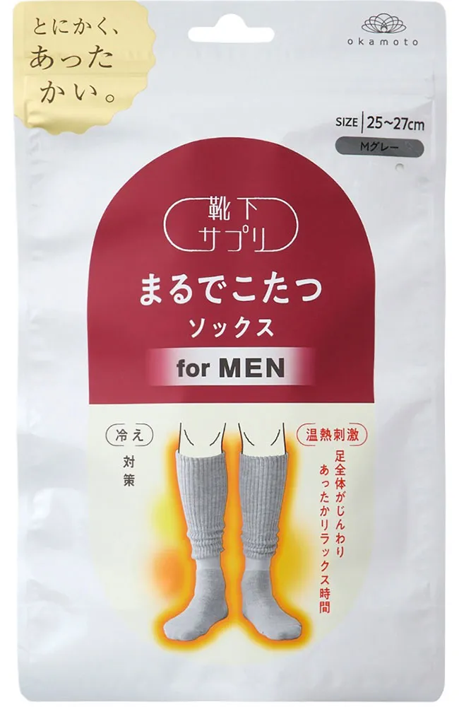 まるでこたつソックス MEN パッケージ