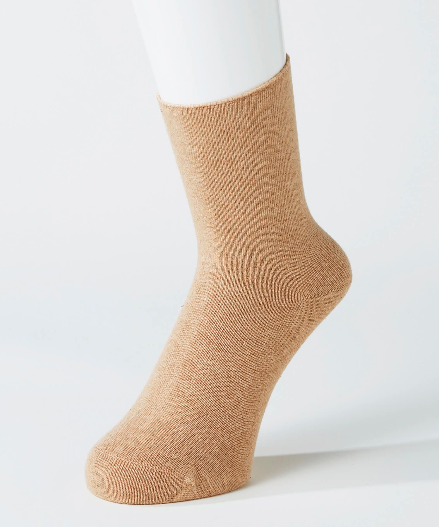 あしごろも レディース ソックス オーガニック 肌側シルク｜靴下