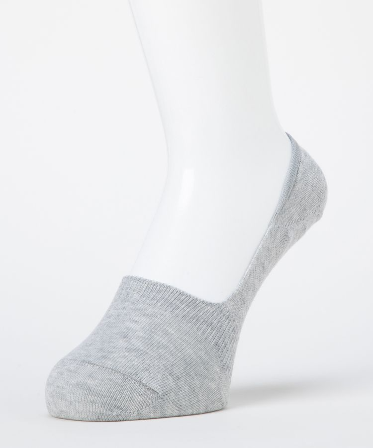 浅履き　ライトグレー　おすすめシューズ/スリッポン・ローファー