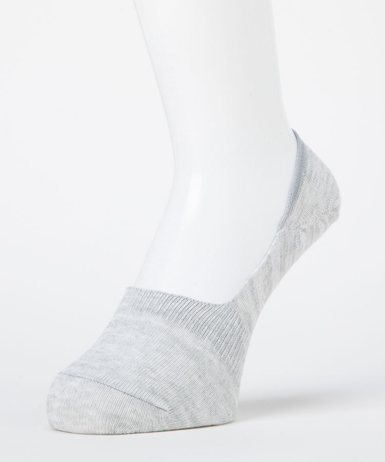 浅履き　ライトグレー　おすすめシューズ/スリッポン・ローファー