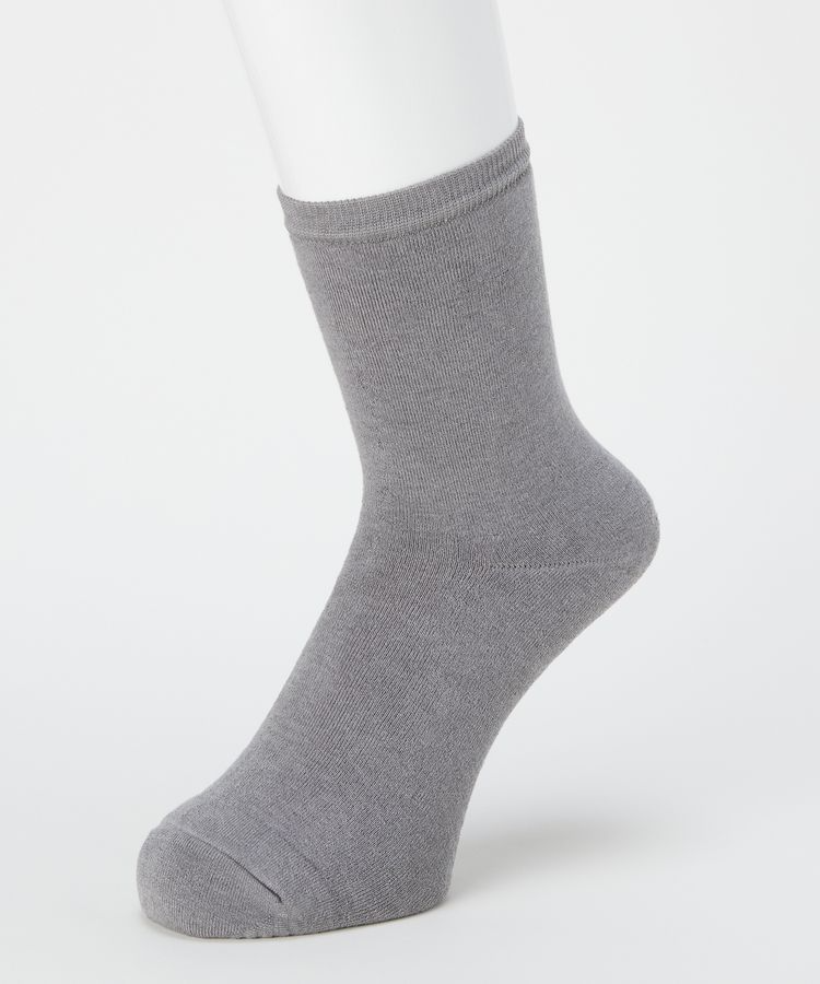 コメコ 2足組】ココピタ あったか実感 メンズ レギュラー短め（ショート