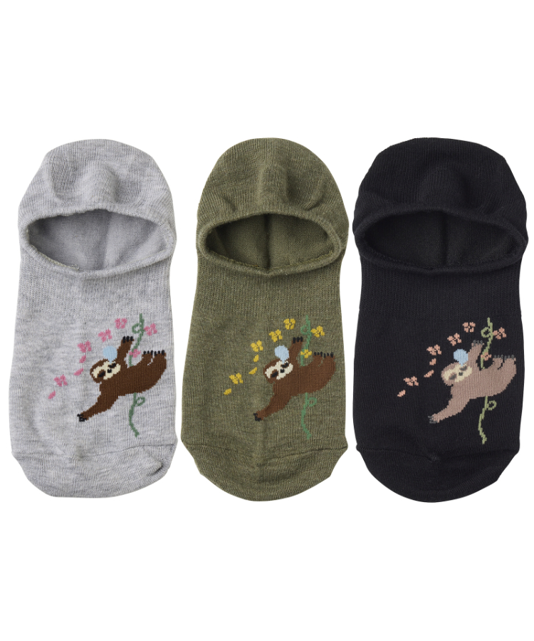 3足アソート】ココピタ ベーシック レディース スニーカー用深め