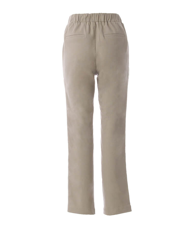 17℃ レディース パンツ ダウンパンツボーダーはっ水加工巾着付き｜靴下