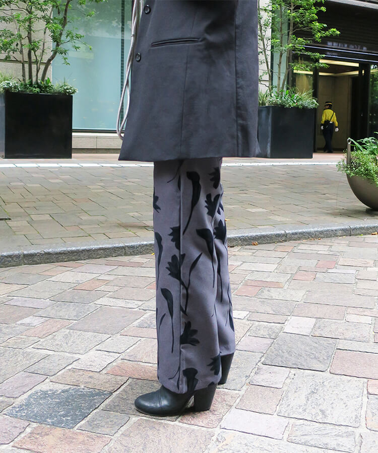 モデル着用：158cm　Dグレー