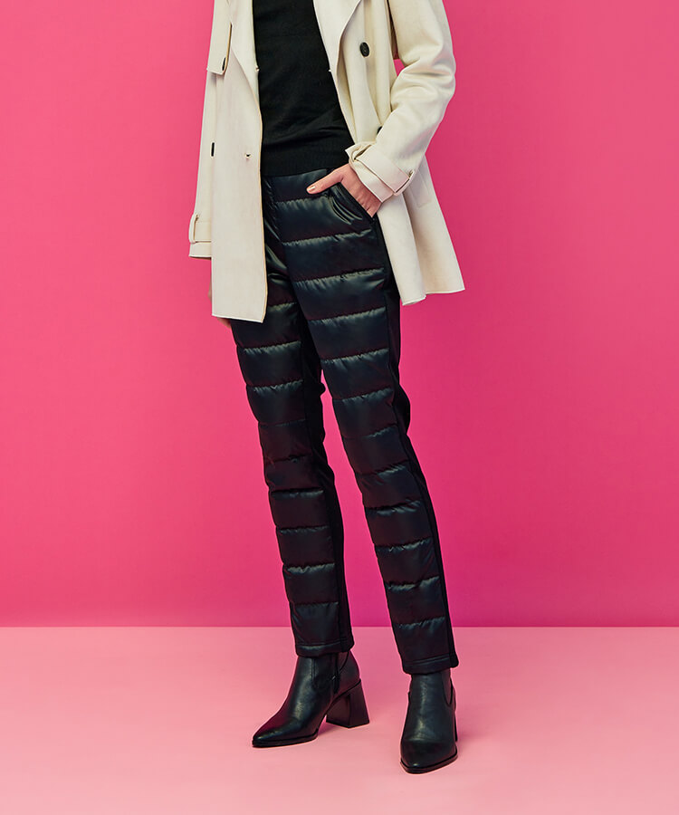 ダウンパンツ｜17℃｜靴下の岡本公式オンラインショップ