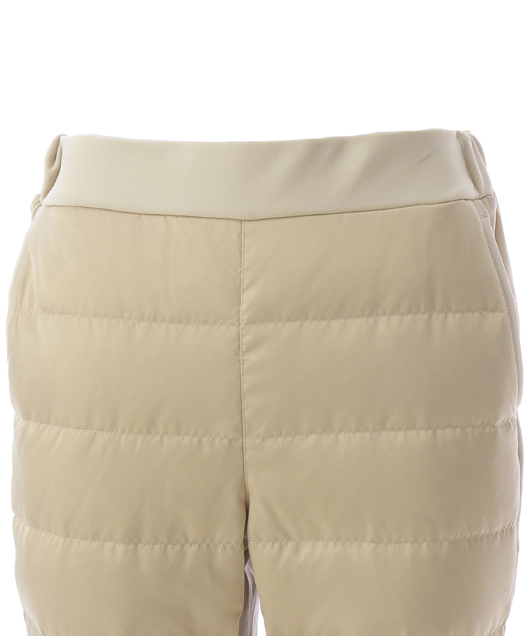 17℃ レディース パンツ プレミアムダウンパンツ巾着付き｜靴下の岡本