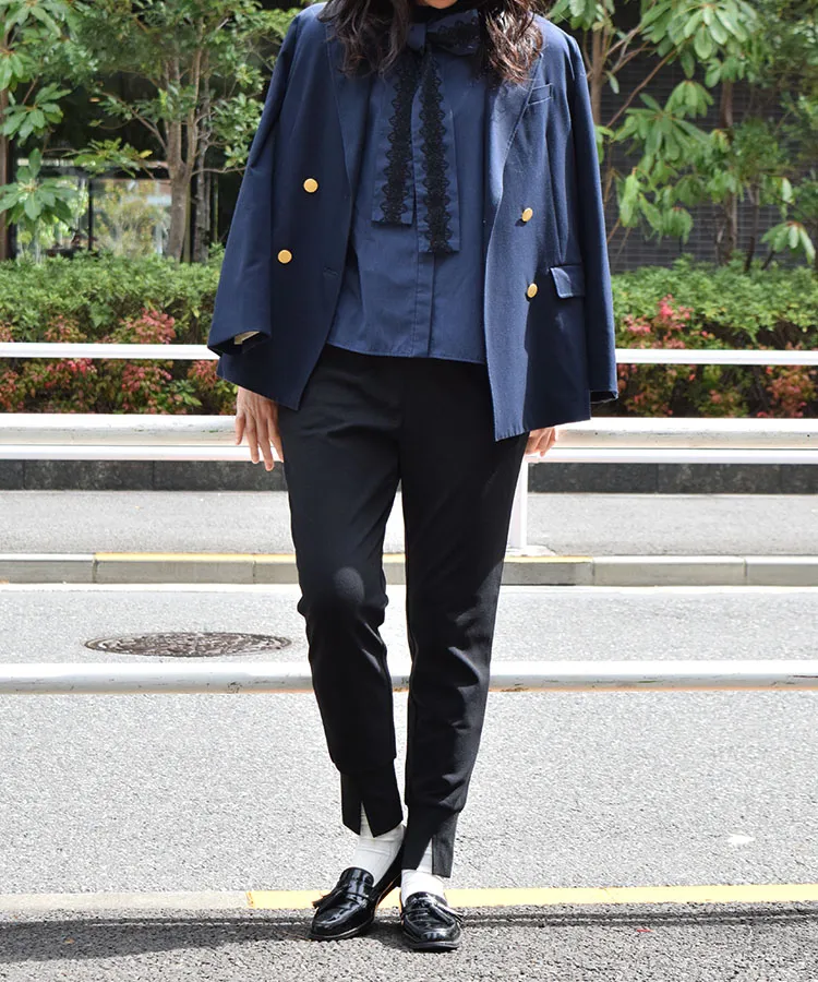 174cm　Lサイズ着用　ブラック