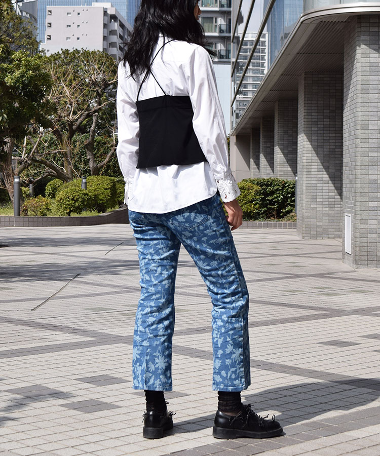 174cm　Mサイズ着用　ブルー