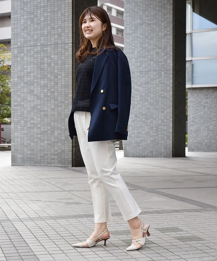 167cm Lサイズ着用 オフホワイト