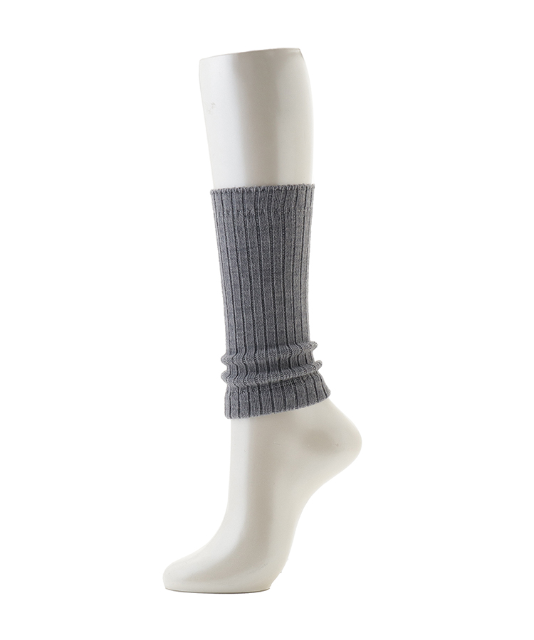 17℃ レディース レッグウォーマー カラーウールリブショート｜靴下の