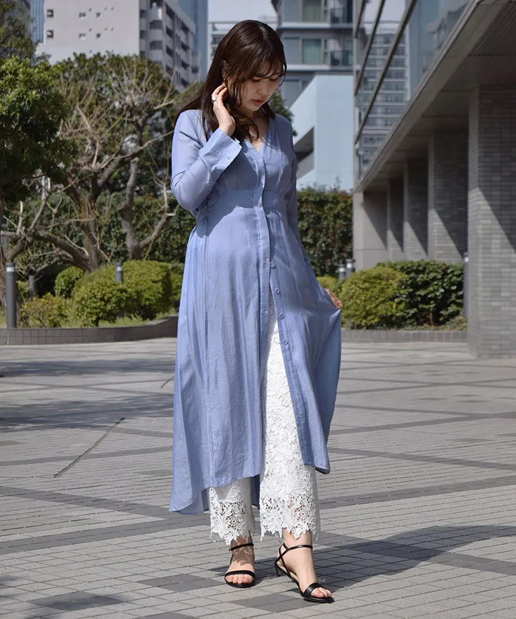 167cm オフホワイト着用