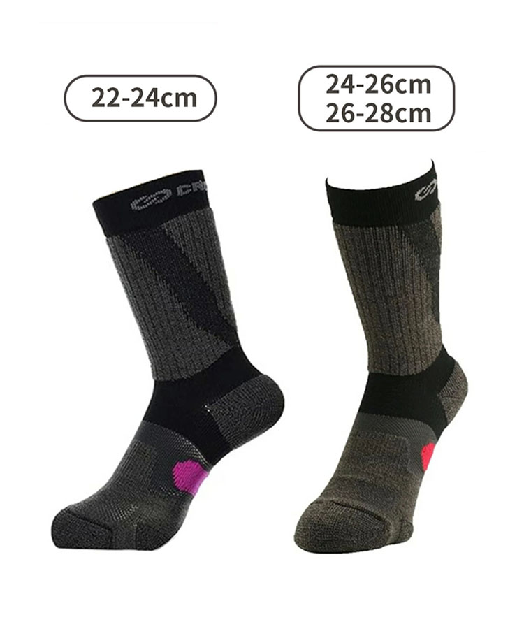 22-24cm / 24-26・26-28cm ブラック